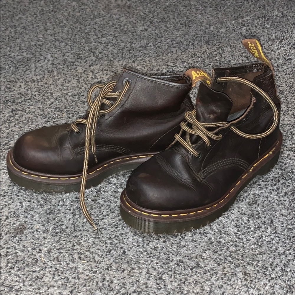 Short doc marten boots